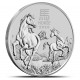 . @ENVÍO HOY@ AUSTRALIA 1 DOLAR 2026 AÑO DEL CABALLO Lunar Serie MONEDA DE PLATA Oz ONZA Perth Mint HORSE