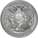 . 1 aaaaaaaaacoin @15/SEP Envío - 10.000 uds.@ NIUE 2 DOLARES 2025 ETHEREUM CRIPTO MONEDA DE PLATA OZ ONZA Cápsula