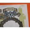 ALBANIA 20 FRANGA 1939 AGUILA BICEFALA OCUPACION DE ITALIA 2ª GUERRA MUNDIAL Pick 7 BILLETE SC @IMPREFECCIONES@ WWII