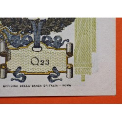 ALBANIA 20 FRANGA 1939 AGUILA BICEFALA OCUPACION DE ITALIA 2ª GUERRA MUNDIAL Pick 7 BILLETE SC @IMPREFECCIONES@ WWII