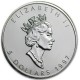 @RARA@ CANADA 5 DOLARES 1997 HOJA DE ARCE MONEDA DE PLATA PURA SC $5 Dollars silver coin ONZA OZ OUNCE MAPLE LEAF