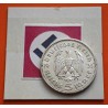 @PRECIOSA@ ALEMANIA 5 MARCOS 1935 A CANCILLER HINDENBURG y AGUILA NAZI KM.86 MONEDA DE PLATA III REICH Germany 5 Reichsmark