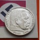 @PRECIOSA@ ALEMANIA 5 MARCOS 1935 A CANCILLER HINDENBURG y AGUILA NAZI KM.86 MONEDA DE PLATA III REICH Germany 5 Reichsmark