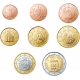 SAN MARINO MONEDAS EURO 2015 @PROCEDEN DE CARTERA@ 1+2+5+10+20+50 CENTIMOS 1 EURO + 2 EUROS 2011 Diseño Tipo I 2002 a 2016