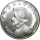 . @Tirada 17.000@ PANAMA 1 BALBOA 1972 VASCO NUÑEZ DE BALBOA KM.27 MONEDA DE PLATA PROOF @Diseño Tipo 3@ silver coin