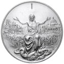 . @AÑO SANTO@ VATICANO 500 LIRAS 1983 1984 JESUCRISTO Anno Santo PAPA JUAN PABLO II KM.168 MONEDA DE PLATA SC 500 Lire
