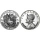 . @Tirada 17.000@ PANAMA 1 BALBOA 1972 VASCO NUÑEZ DE BALBOA KM.27 MONEDA DE PLATA PROOF @Diseño Tipo 3@ silver coin