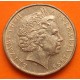 AUSTRALIA 1 DOLAR 1999 AÑO DE LAS PERSONAS MAYORES KM.405 MONEDA DE LATON MBC++ Habitual pátina rojiza