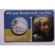 @PLATA - COINCARD@ HOLANDA 5 EUROS 2006 PINTOR REMBRANDT 400 ANIVERSARIO MONEDA SC The Netherlands