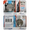 HOLANDA 5 EUROS 2012 REINA BEATRIZ VJF PAREJA EN ESCULTURA MONEDA SC PLATA/COBRE The Netherlands COINCARD