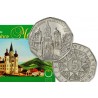@COINCARD - PLATA@ AUSTRIA 5 EUROS 2007 BASILICA DE MARIAZELL MONEDA SC Österreich euro silver coin