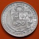 @PRECIOSA@ PERU 1 SOL 1872 Y.J. Ceca de Lima DAMA SENTADA KM.196.1 MONEDA DE PLATA República Peruana
