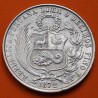 @PRECIOSA@ PERU 1 SOL 1872 Y.J. Ceca de Lima DAMA SENTADA KM.196.1 MONEDA DE PLATA República Peruana