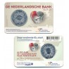 HOLANDA 5 EUROS 2014 BANCO CENTRAL HOLANDES MONEDA DE COBRE / PLATA SC @COINCARD@ The Netherlands BANK VIJFJE