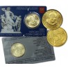 .VATICANO 50 CENTIMOS 2012 PAPA BENEDICTO XVI COINCARD Nº3 MONEDA DE LATÓN SC