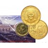 . VATICANO 50 CENTIMOS 2015 PAPA FRANCISCO COINCARD Nº 6 PLAZA DE SAN PEDRO MONEDA DE LATON SC Euro Coin Card