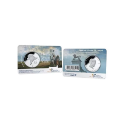 HOLANDA 5 EUROS 2015 NAPOLEON - BATALLA DE WATERLOO 1815 MONEDA DE PLATA/NICKEL SC The Netherlands