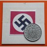 ALEMANIA 10 REICHSPFENNIG 1941 A AGUILA SOBRE ESVASTICA NAZI KM.101 MONEDA DE ZINC EBC- Germany III Reich WWII R/1