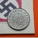 ALEMANIA 10 REICHSPFENNIG 1941 A AGUILA SOBRE ESVASTICA NAZI KM.101 MONEDA DE ZINC EBC- Germany III Reich WWII R/1