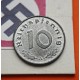 ALEMANIA 10 REICHSPFENNIG 1941 A AGUILA SOBRE ESVASTICA NAZI KM.101 MONEDA DE ZINC EBC- Germany III Reich WWII R/1