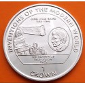 ISLA DE MAN 1 CORONA 1995 TELEVISIÓN - INVENTOS MUNDO MODERNO KM.544 MONEDA DE NICKEL SC- 1 Crown WWII