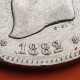 . @RARA VARIANTE 2@ ESPAÑA 5 PESETAS 1882 sobre 1881 * 18 81 MSM REY ALFONSO XII KM.688 MONEDA DE PLATA (DURO) Spain silver R/5
