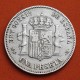 ESPAÑA Rey ALFONSO XII 1 PESETA 1882 * 1- / 82 Tipo PATILLAS MSM KM.686 MONEDA DE PLATA Spain silver R/3