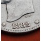 ESPAÑA Rey ALFONSO XII 1 PESETA 1882 * 1- / 82 Tipo PATILLAS MSM KM.686 MONEDA DE PLATA Spain silver R/3