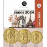 . 1 aaaacoin @3 MONEDAS NUEVO DISEÑO@ FRANCIA CARTERA OFICIAL EUROS 2024 SC 1 Cts a 50 Cts + 1€ + 2 EUROS 2024 KMS BU SET