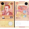 @BILLETE PLÁSTICO / HÍBRIDO@ MARRUECOS 25 DIRHAMS 2012 MOHAMMED VI Pick 73 SC Morocco POLYMER HYBRID UNC BANKNOTE