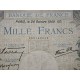 @PVP NUEVO 390€@ FRANCIA 1000 FRANCOS 1940 COMMERCE et INDUSTRIE Pick 96.A BILLETE RARO France 1000 Francs WWII