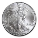 ESTADOS UNIDOS 1 DOLAR 2000 EAGLE LIBERTY MONEDA DE PLATA PURA SC $1 Dollar Coin USA United States ONZA OZ R/3