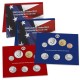 . 2021 UNITED STATES MINT UNCIRCULATED COIN SET D+P ESTADOS UNIDOS 1+5+10+10+25 CENTAVOS + 1/2 DOLAR KENNEDY + 1 DOLAR 2021