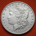 ESTADOS UNIDOS 1 DOLAR 1896 MORGAN KM.110 MONEDA DE PLATA EBC- USA Silver $1 Dollar Coin R/3