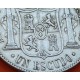 ESPAÑA Reina ISABEL II 1 ESCUDO 1867 Ceca de MADRID KM.626.1 MONEDA DE PLATA @ESCASA@ Spain silver coin