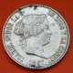 ESPAÑA Reina ISABEL II 1 ESCUDO 1867 Ceca de MADRID KM.626.1 MONEDA DE PLATA @ESCASA@ Spain silver coin