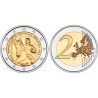. 1 aaaaaaaaacoin @25/SEP Envío@ CROACIA 2 EUROS 2025 REY TOMISLAV 1ª MONEDA BIMETALICA SC Tirada 195.000