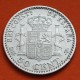 . @LUJO@ ESPAÑA Rey ALFONSO XIII 50 CENTIMOS 1900 * 0/0 SMV REY y ESCUDO KM.705 MONEDA DE PLATA SC+ Spain silver R/3