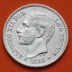 . @LUJO@ ESPAÑA Rey ALFONSO XII 50 CENTIMOS 1880 * 8/0 MSM REY y ESCUDO KM.685 MONEDA DE PLATA SC+ Spain R/4