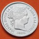 . @LUJO@ ESPAÑA Reina Isabel II 1 REAL 1860 Ceca de MADRID KM.606 MONEDA DE PLATA SC Spain silver R/2