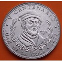 CUBA 1 PESO 1990 JUAN DE LA COSA V CENTENARIO DEL DESCUBRIMIENTO DE AMERICA KM.309 MONEDA DE NICKEL SC-