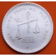 . @UNA ONZA TROY DE PLATA PURA@ MEXICO 1 ONZA 1980 BALANZA KM.M49 MONEDA DE PLATA MBC+ OZ Mejico R/1