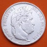 FRANCIA 5 FRANCOS 1833 A Ceca de PARIS Rey LOUIS PHILIPPE I KM.749.13 MONEDA DE PLATA MBC- Republique Francaise