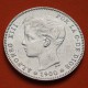 ESPAÑA Rey ALFONSO XIII 1 PESETA 1900 * 19 00 SMV KM.706 MONEDA DE PLATA MBC++ Spain silver R/1