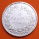 FRANCIA 5 FRANCOS 1841 B Ceca de ROUEN Rey LOUIS PHILIPPE I KM.749.3 MONEDA DE PLATA Republique Francaise