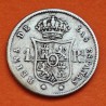 ESPAÑA Reina ISABEL II 1 REAL 1859 Ceca de MADRID KM.606.6 MONEDA DE PLATA MBC- Spain silver coin