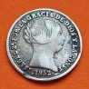 ESPAÑA Reina ISABEL II 1 REAL 1852 Ceca de SEVILLA KM.598.3 MONEDA DE PLATA MBC- Spain silver coin