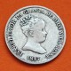 ESPAÑA Reina ISABEL II 1 REAL 1847 CL Ceca de MADRID KM.518.1 MONEDA DE PLATA @ESCASA@ Spain silver coin
