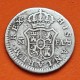 ESPAÑA Rey CARLOS IIII 1/2 REAL 1803 FA Ceca de MADRID KM.438.1 MONEDA DE PLATA Spain Colonial coin MEDIO