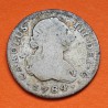 ESPAÑA Rey CARLOS III 1 REAL 1784 JD Ceca de MADRID MONEDA DE PLATA KM.411.1 Spain silver coin Carolus III